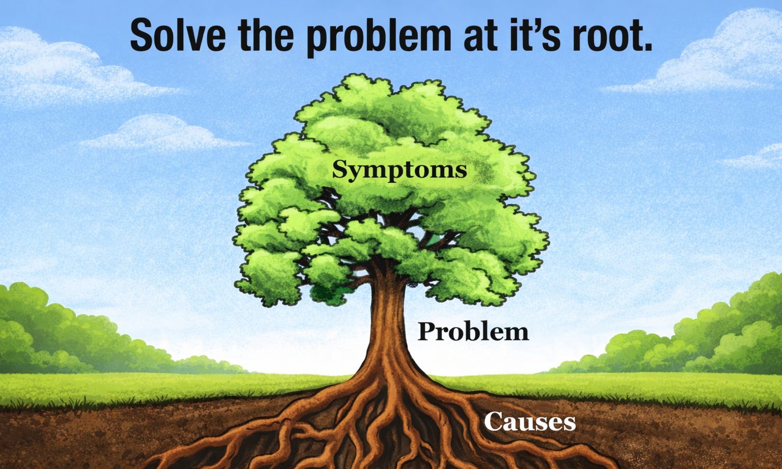 Solve the Problem at Its Root Why Lasting Solutions Start Beneath the ...